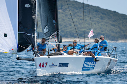 torpyone dopo prove al comando del melges 32 european championship 2017