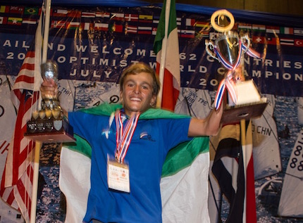 optimist azzurro torna sul tetto del mondo dopo ben 18 anni
