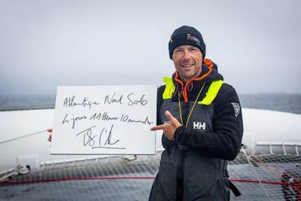 un nuovo record per thomas coville 8217 uomo pi 249 veloce ad attraversare 8217 atlantico