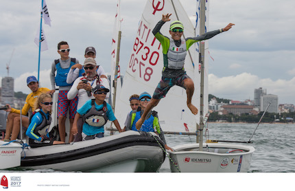 marco gradoni 13 anni il campione del mondo optimist 2017