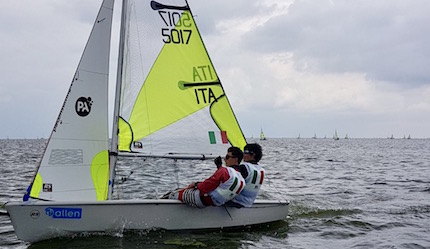 undici equipaggi italiani ai mondiali rs feva di medemblik