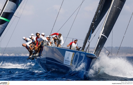 azzurra terza nella prima giornata puerto portals
