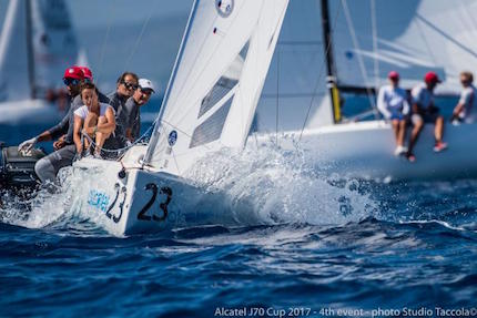 ieri la prima giornata dell alcatel 70 cup
