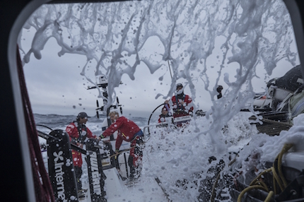 la leg zero della volvo ocean race