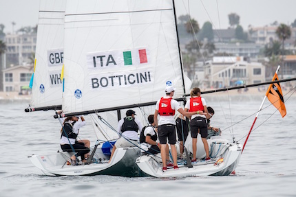 italia al mondiale match race ancora bene il team tricolore