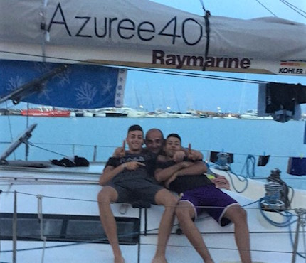 ragazzi del centro giustizia minorile hanno portato barca dalla grecia cagliari