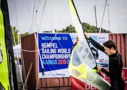 ad aarhus test event del campionato del mondo