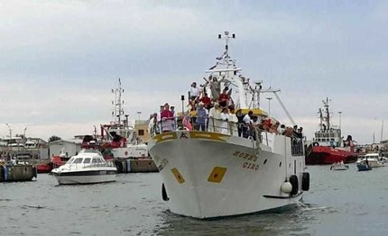 turismo fiumicino la tradizionale processione mare dell assunta