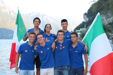 grandi successi dello yacht club sanremo ad atene sul lago di garda
