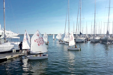 giovani timonieri della scuola vela valentin mankin in partenza per crotone