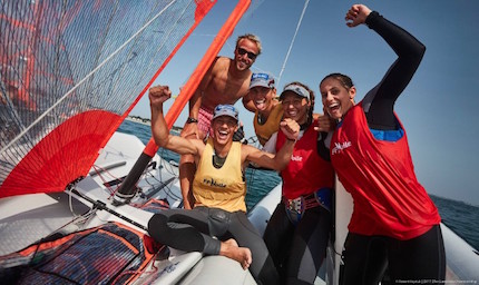 doppio oro azzurro agli europei 29er quiberon