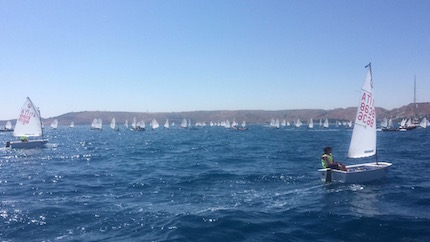 prime regate per ardi per gli juniores optimist