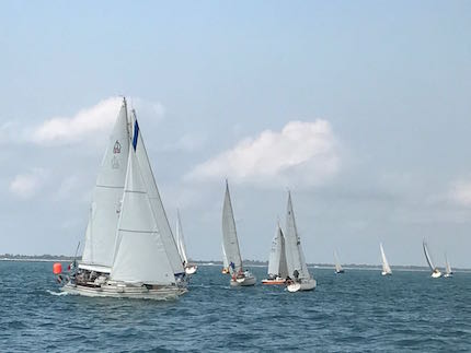 con un bis di vittorie dakota vince la veleggiata dei miti