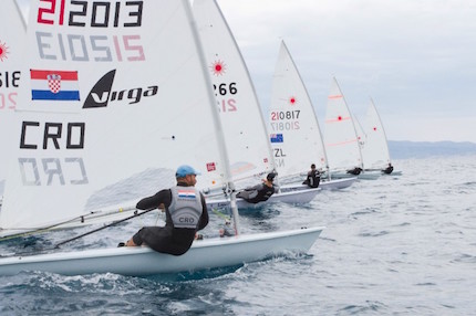 campionato del mondo laser standard spalato domani le prime prove