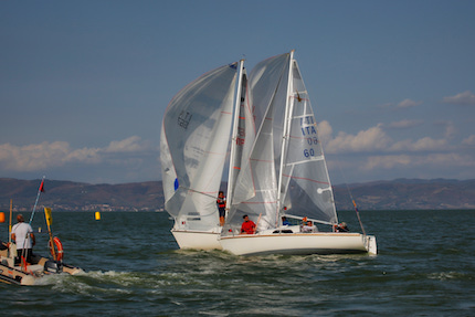 davide sampiero vince il titolo nazionale meteor match race 2017