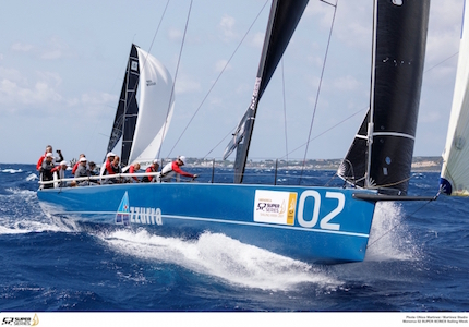 azzurra pronta per il gran finale della 52 super series minorca