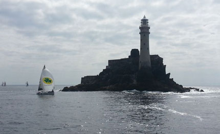 douarnenez fastnet solo route terre