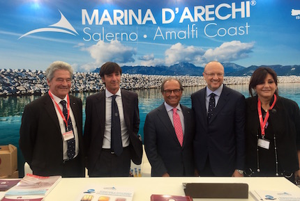 marina arechi approda al salone di genova