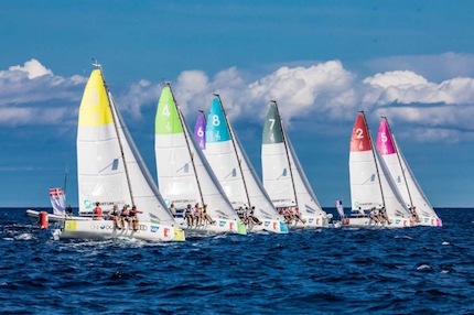 penultima giornata intensa all audi sailing champions league final