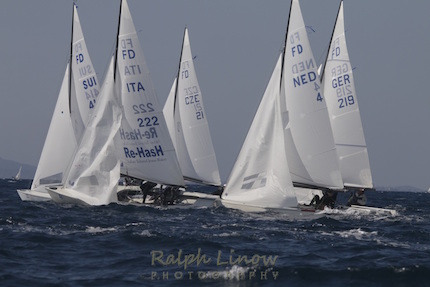 il maestrale protagonista del terzo giorno di regate al campionato del mondo flying dutchman