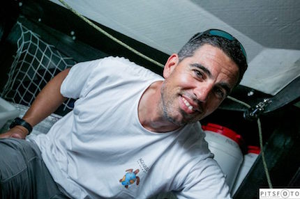 andrea fornaro partenza mini transat la boulangere 2017