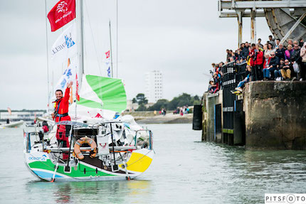 ambrogio beccaria partito per la mini transat