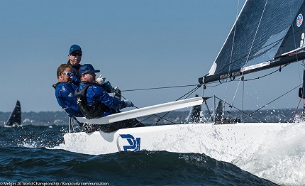 pacific yankee inserisce subito il turbo al melges 20 world championship 2017