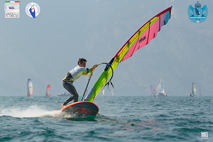 prime regate slalom torbole maschi fermi alla seconda semifinale