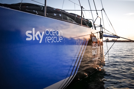 sky ocean rescue partner ufficiale del team turn the tide on plastic