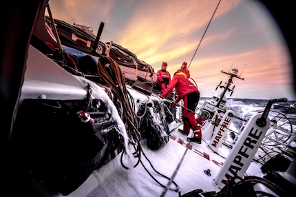 la flotta vola in poppa rotta nord