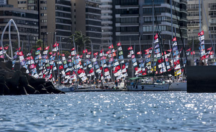 mini transat pericolo tempesta si cambia rotta