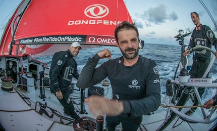 volvo ocean race dongfeng guida la flotta