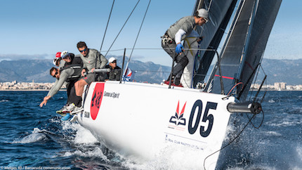 testa testa tra stig sikon al melges 40 grand prix di palma de mallorca