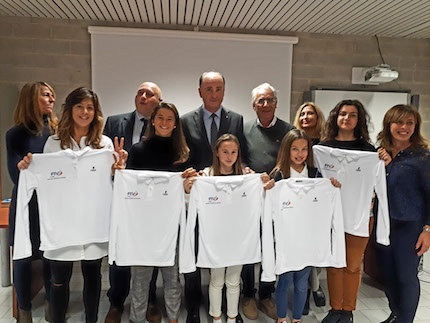 il presidente del coni marche fabio luna incontra le donne della vela