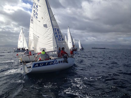 il j24 lega navale italiana carloforte autoa secondo nel circuito zonale