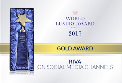 riva premiata per la presenza sui social media