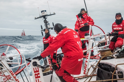 volvo ocean race scontri ravvicinati nel southern ocean
