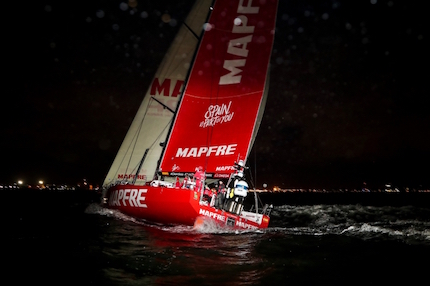 volvo ocean race agli spagnoli di mapfre anche la terza tappa