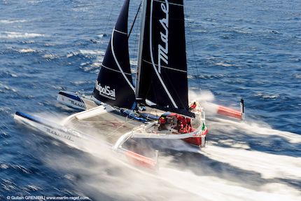 partenza rimandata per maserati multi