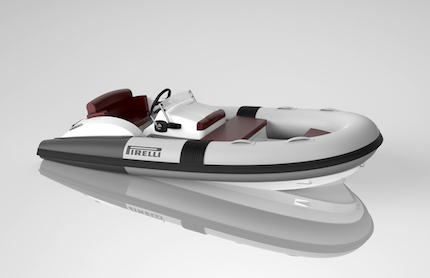 tecnorib presenta pirelli j33 azimut special edition