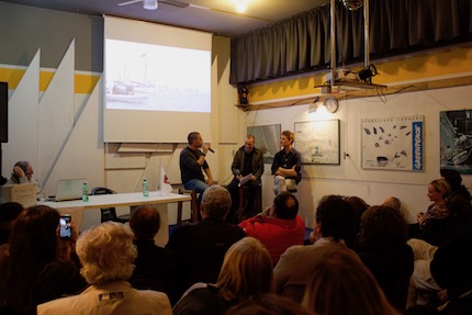 lorenzo garosi presenta il progetto mini transat durante lorenzo in solitario