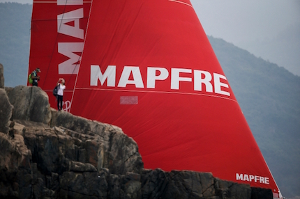 vor mapfre vince la around hong kong island race