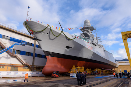 fincantieri varata ottava fregata multiruolo antonio marceglia