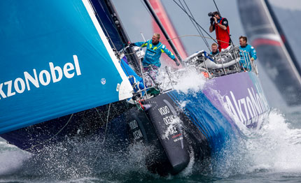 volvo ocean race rotta su auckland