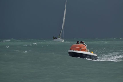 annullata la prima giornata del campionato vela altura di bari
