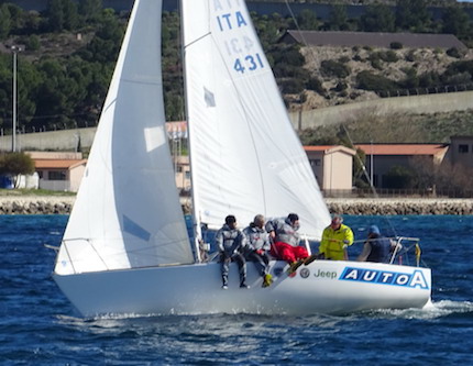 terzo posto per il j24 lega navale italiana carloforte autoa terzo nella prima tappa del circuito zonale
