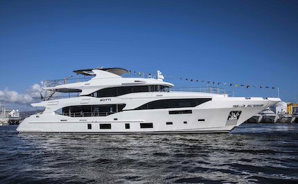 benetti varato il terzo mediterraneo 116