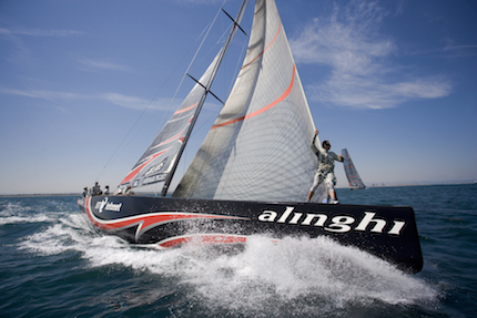 alinghi vince il primo act delle extreme sailing series 2018 muscat in oman
