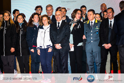 cico 2018 inaugurato ufficialmente il campionato italiano classi olimpiche