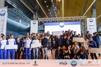 cico 2018 15 campioni italiani premiati genova